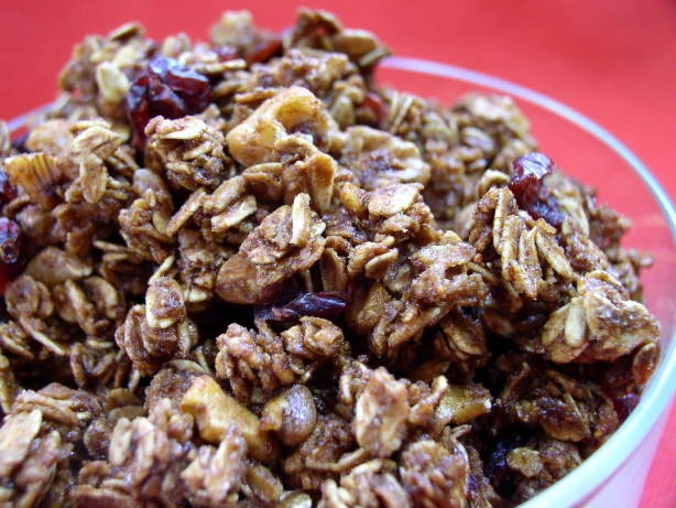 Cranberry Maple Walnut Granola